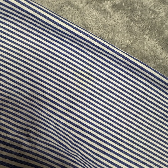 Polo Ralph Lauren Men's XL Blue/White Striped Classic Fit Dress Shirt SEE DESCRI - Picture 11 of 16